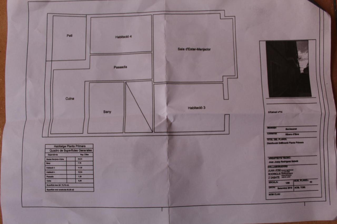 Casa Victor Villa Benissanet Ngoại thất bức ảnh